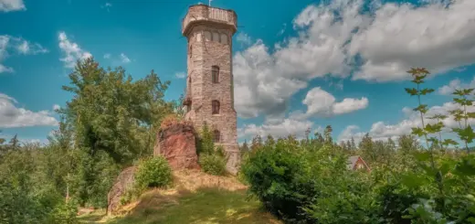 Thermalbad Wiesenbad, Bismarckturm