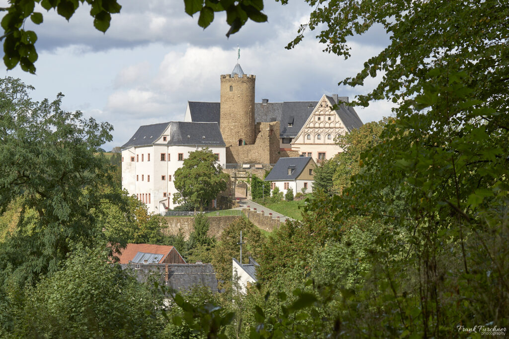Die Burg Scharfenstein im Erzgebirge