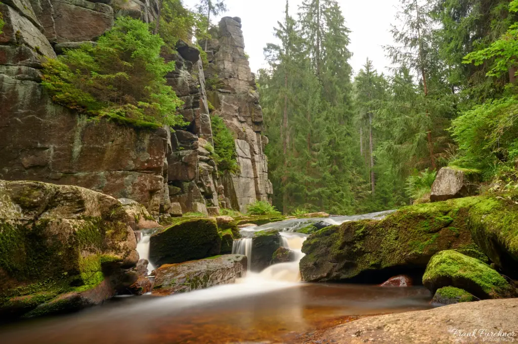 Das Schwarzwassertal im Erzgebirge
