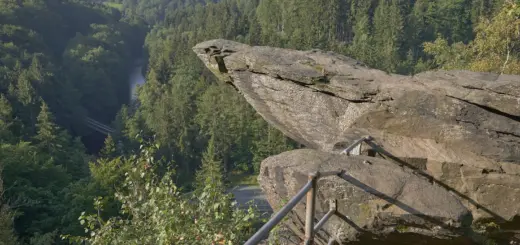 Brückenklippe in der Wolkensteiner Schweiz / Foto Frank Furchner