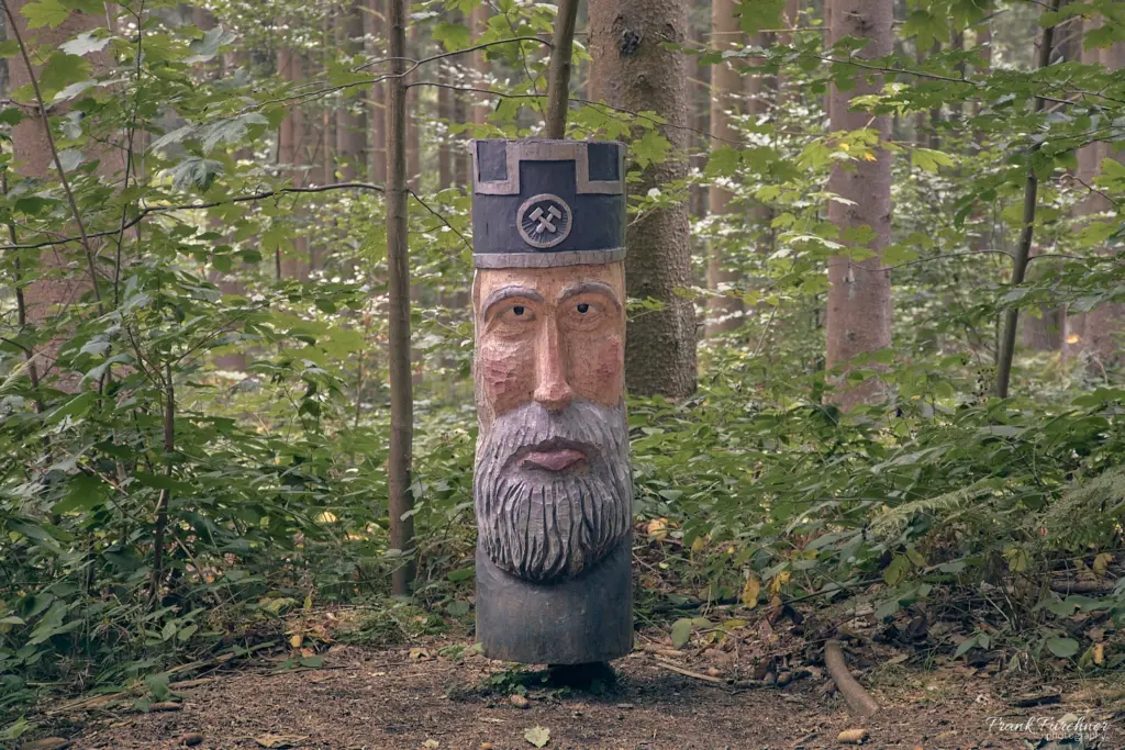 Bergmann, entdeckt bei einer Wanderung auf dem Waldgeister Weg