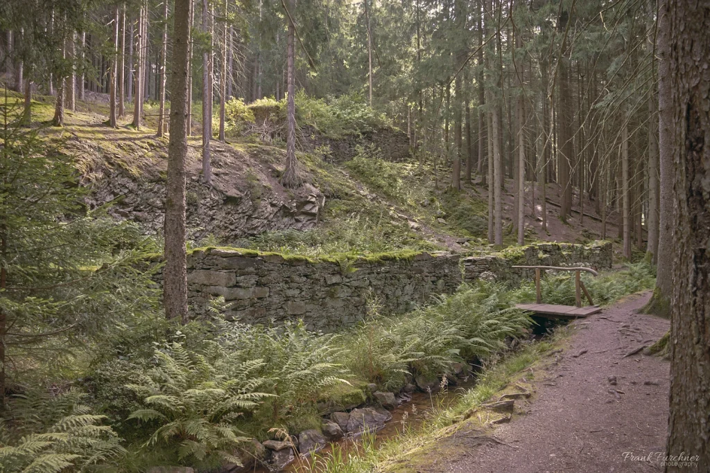 Pochwerk, Wäsche und Scheidebank